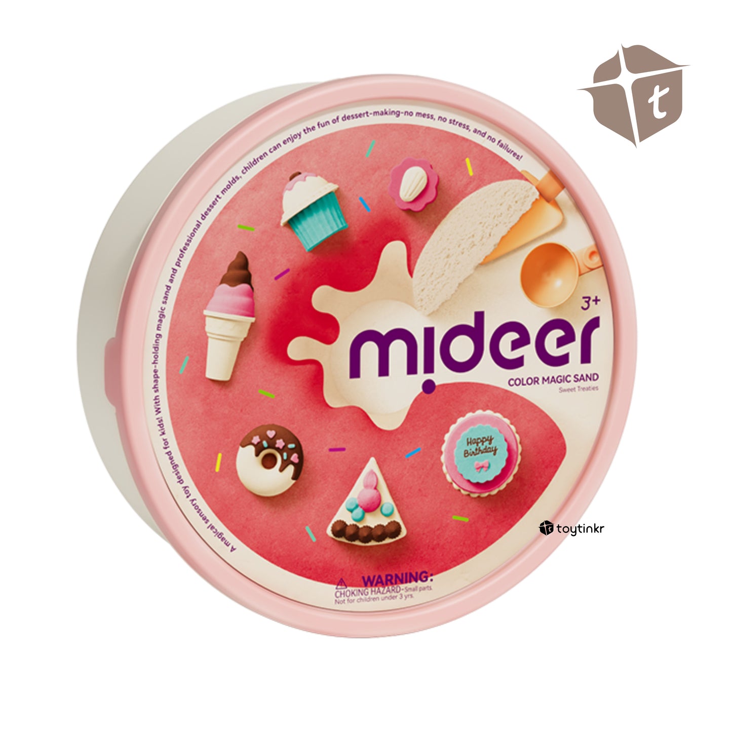 Mideer Color Magic Sand Play Set - Sweet Treaties by Toytinkr