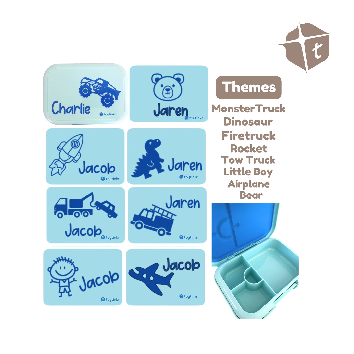 Personalized Lunchbox by Toytinkr