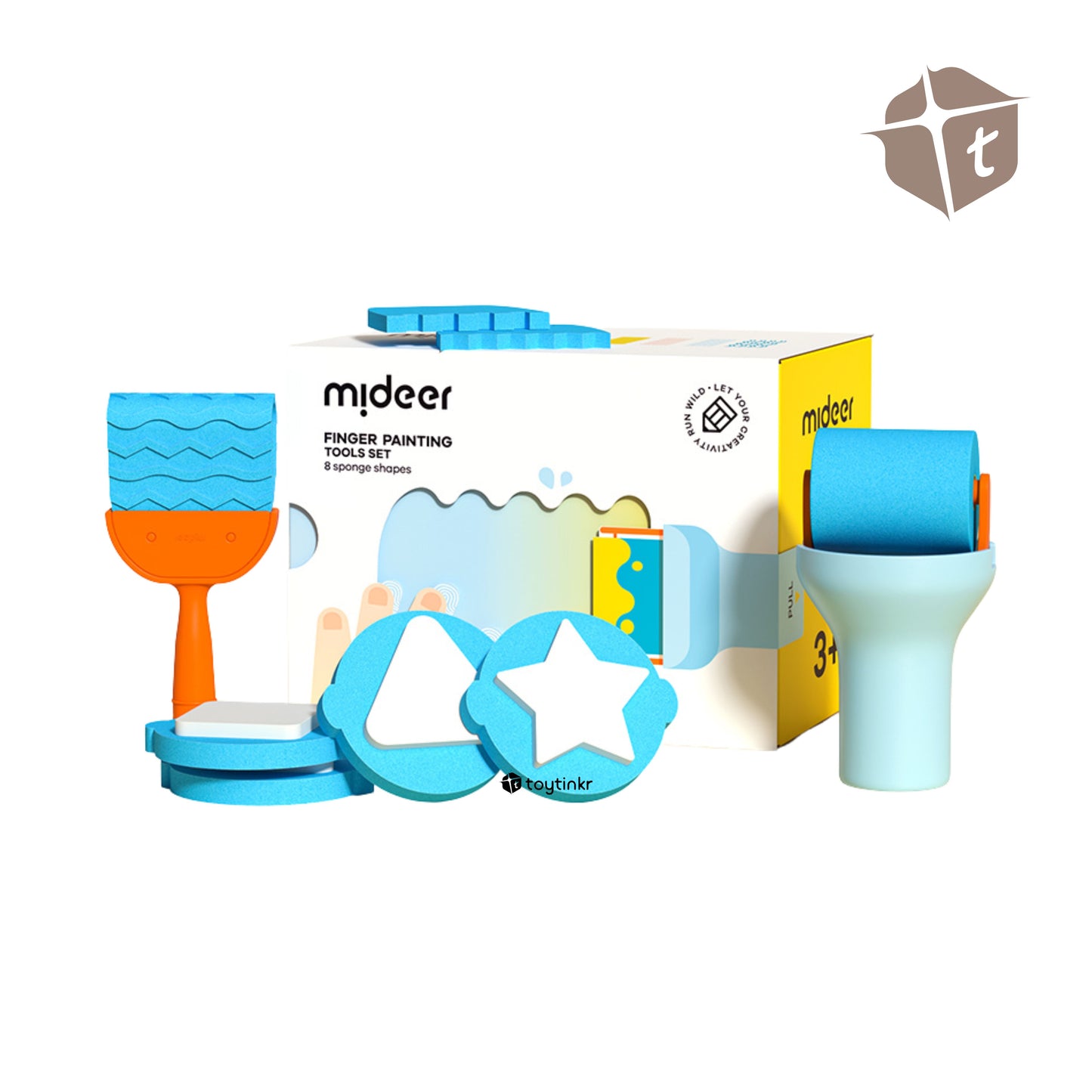Mideer Finger Paint Tool Set by Toytinkr