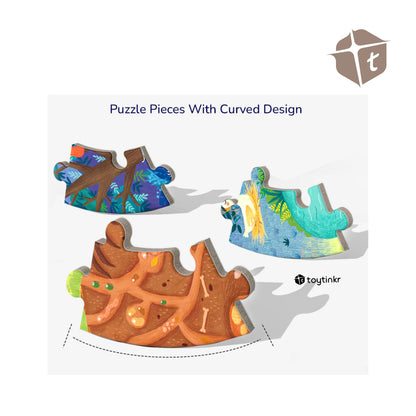Mideer Round Puzzle - Space by Toytinkr