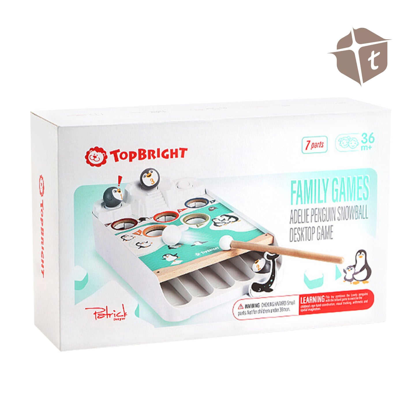 Top Bright Adelie Snowball Game by Toytinkr