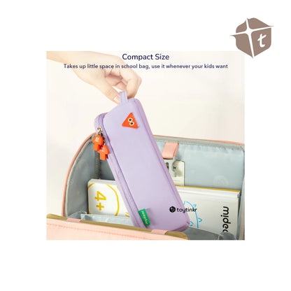 Mideer Multi-functional Toast Pencil case - Purple by Toytinkr