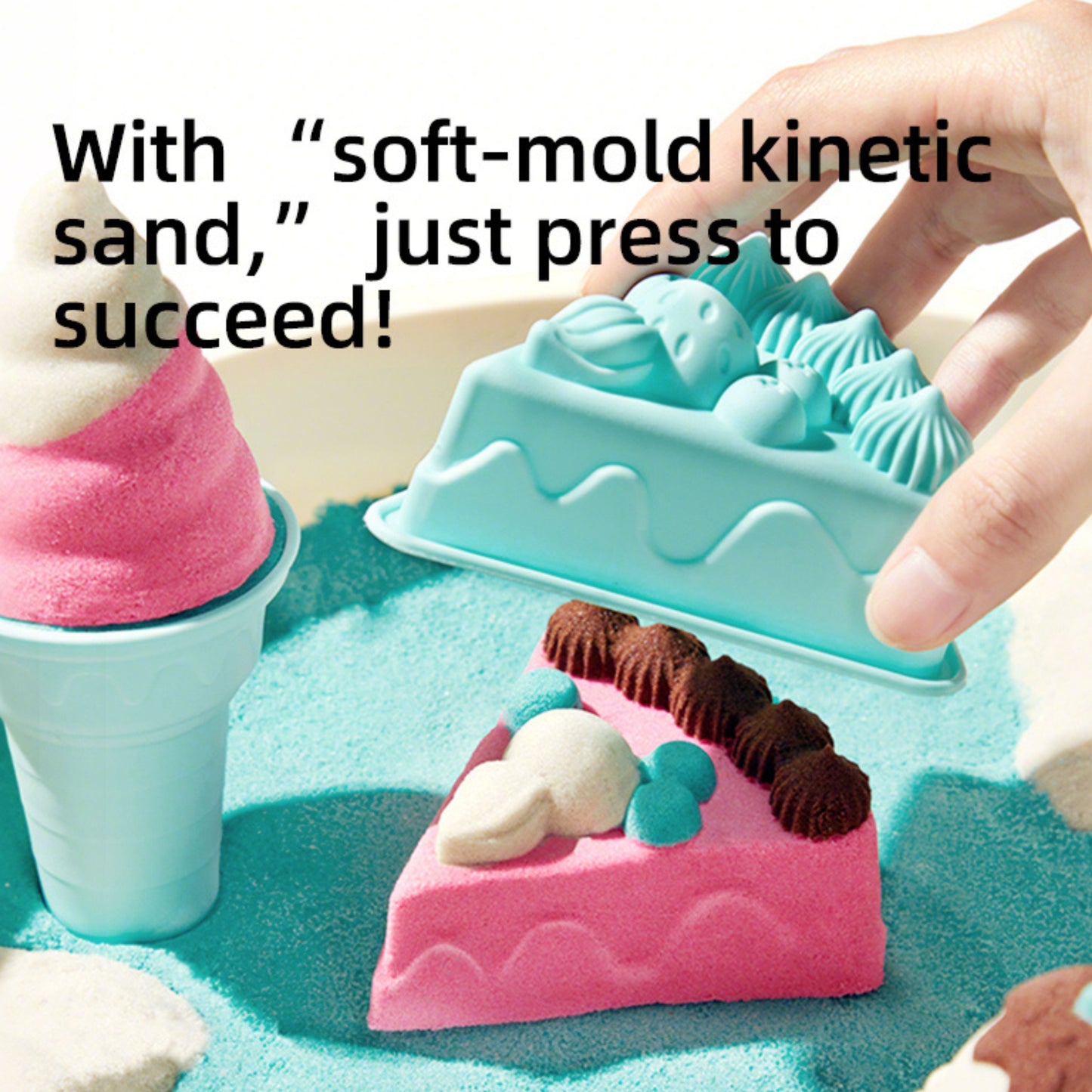 Mideer Color Magic Sand Play Set - Sweet Treaties by Toytinkr