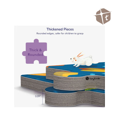 Mideer Round Puzzle - Space by Toytinkr