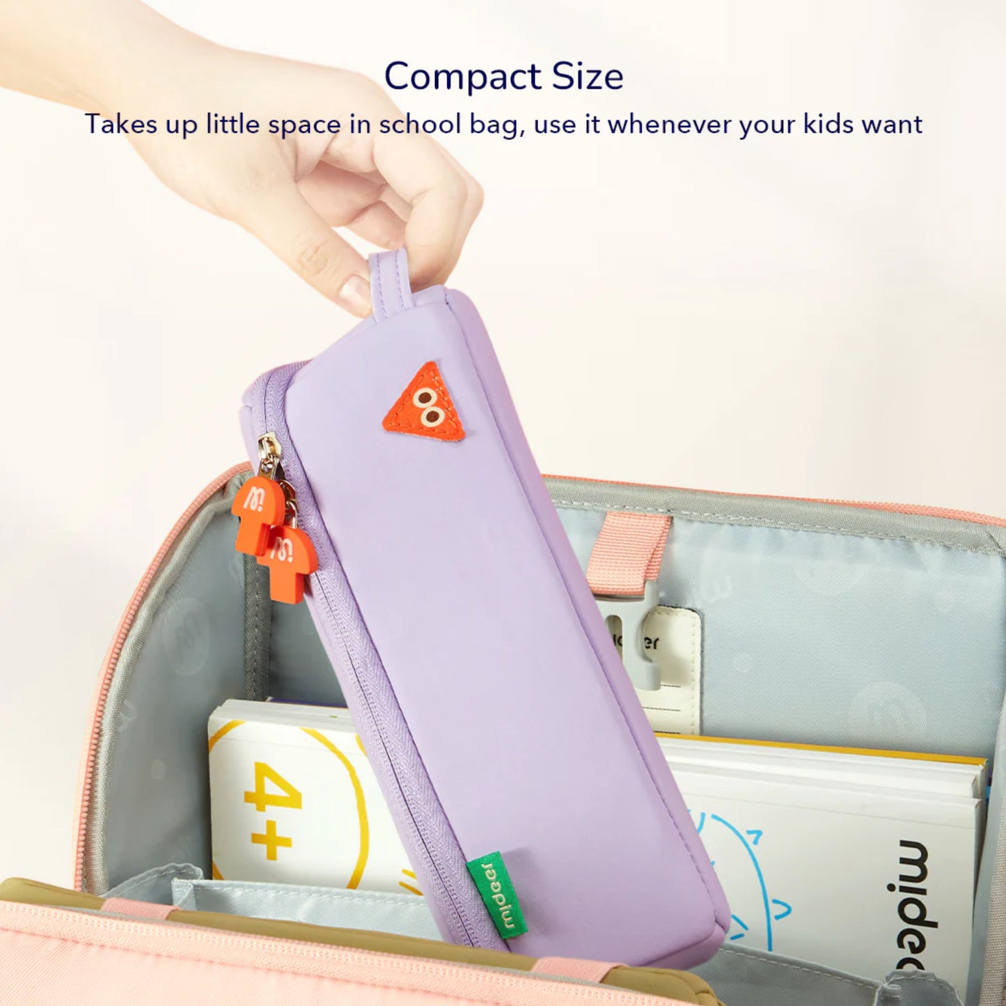 Mideer Personalized Multi-functional Toast Pencil case - Green by Toytinkr