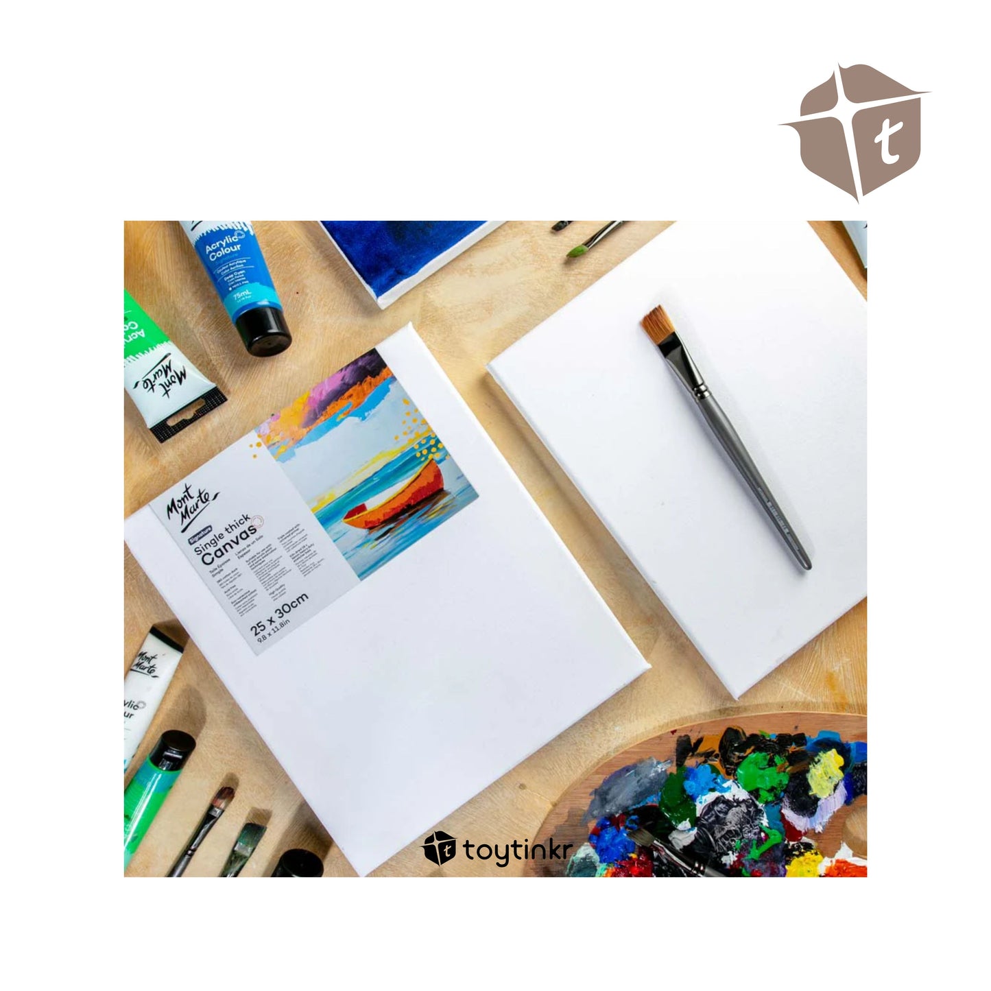 Mont Marte Single Thick Canvas by Toytinkr