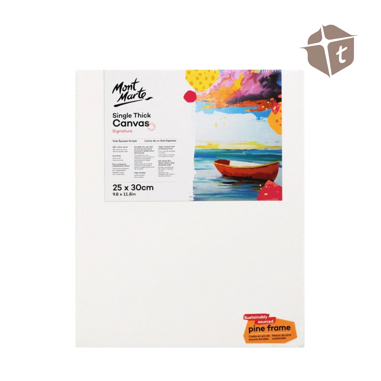 Mont Marte Single Thick Canvas by Toytinkr