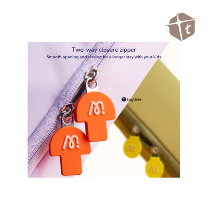 Mideer Multi-functional Toast Pencil case - Green by Toytinkr