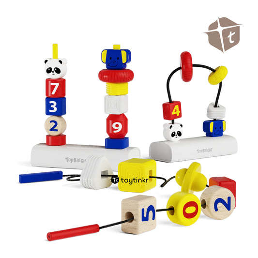 Top Bright 3 in 1 Stacking Toy by Toytinkr