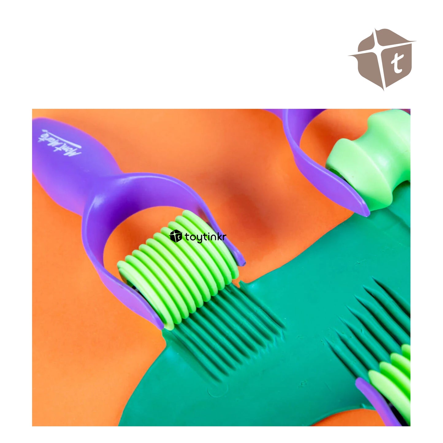 Mont Marte Kids Roller Clay Tools - 4pc by Toytinkr