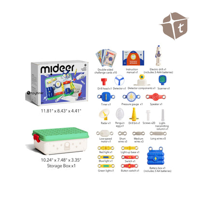 Mideer Little Electrical Engineer Set - Launch a Rocket by Toytinkr