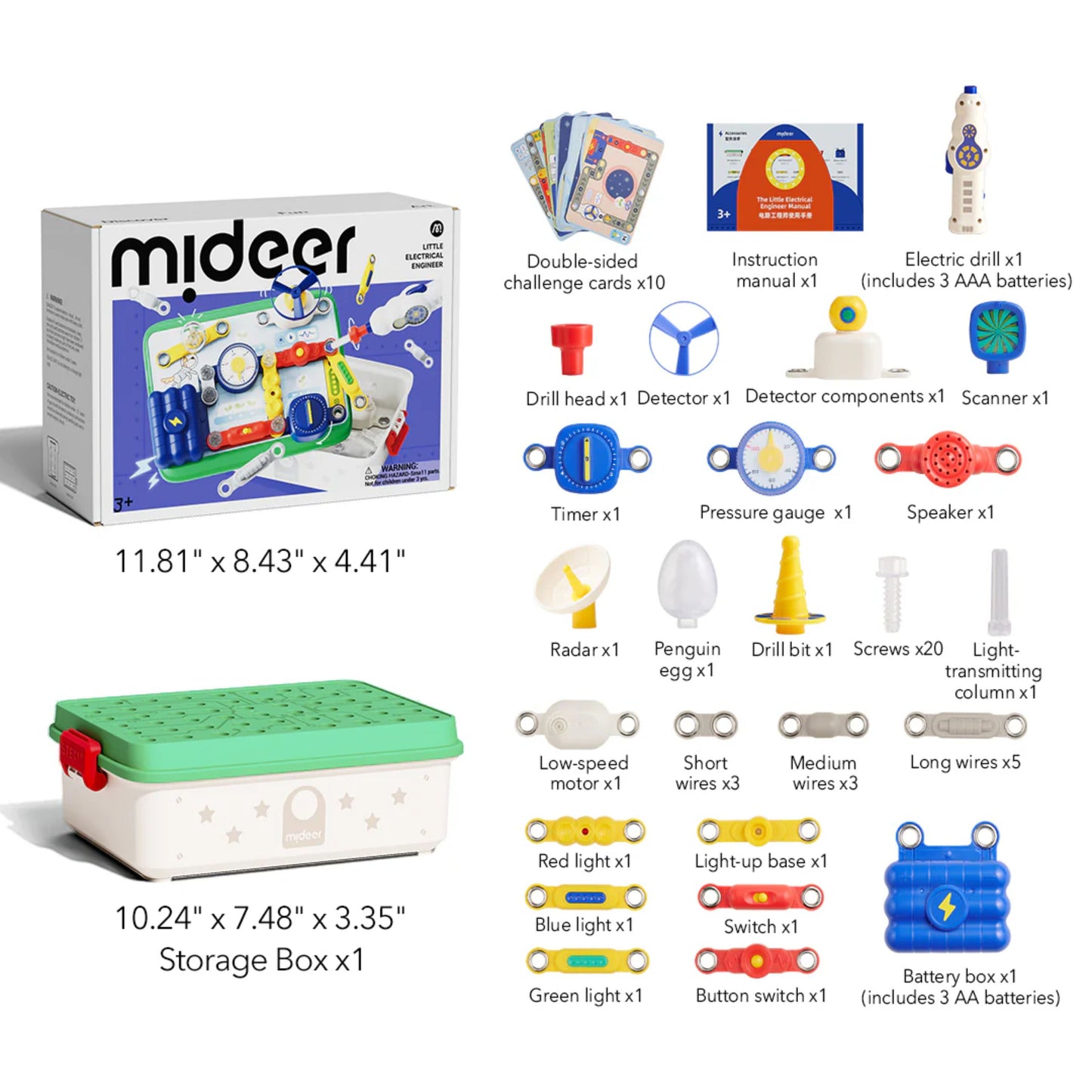 Mideer Little Electrical Engineer Set - Launch a Rocket by Toytinkr