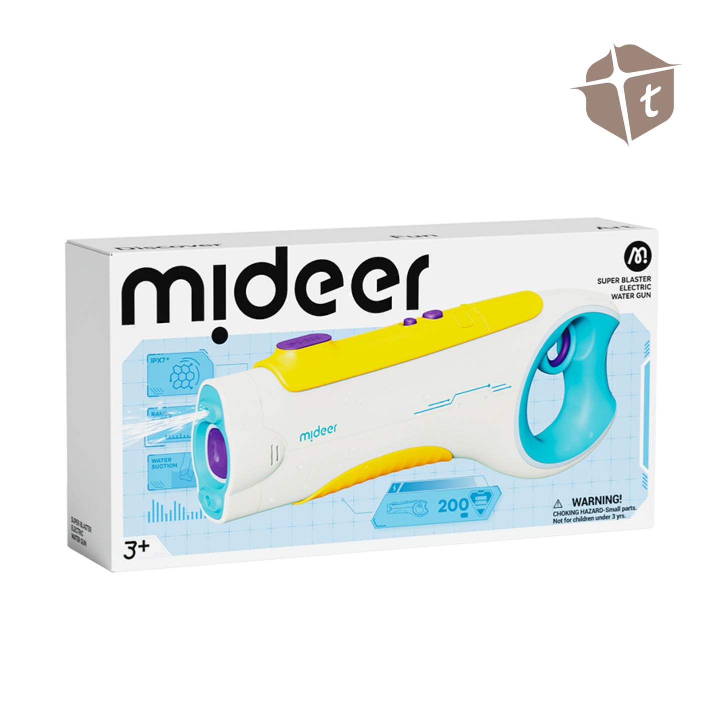 Mideer Electric Watergun - Blue (Ver.2) by Toytinkr