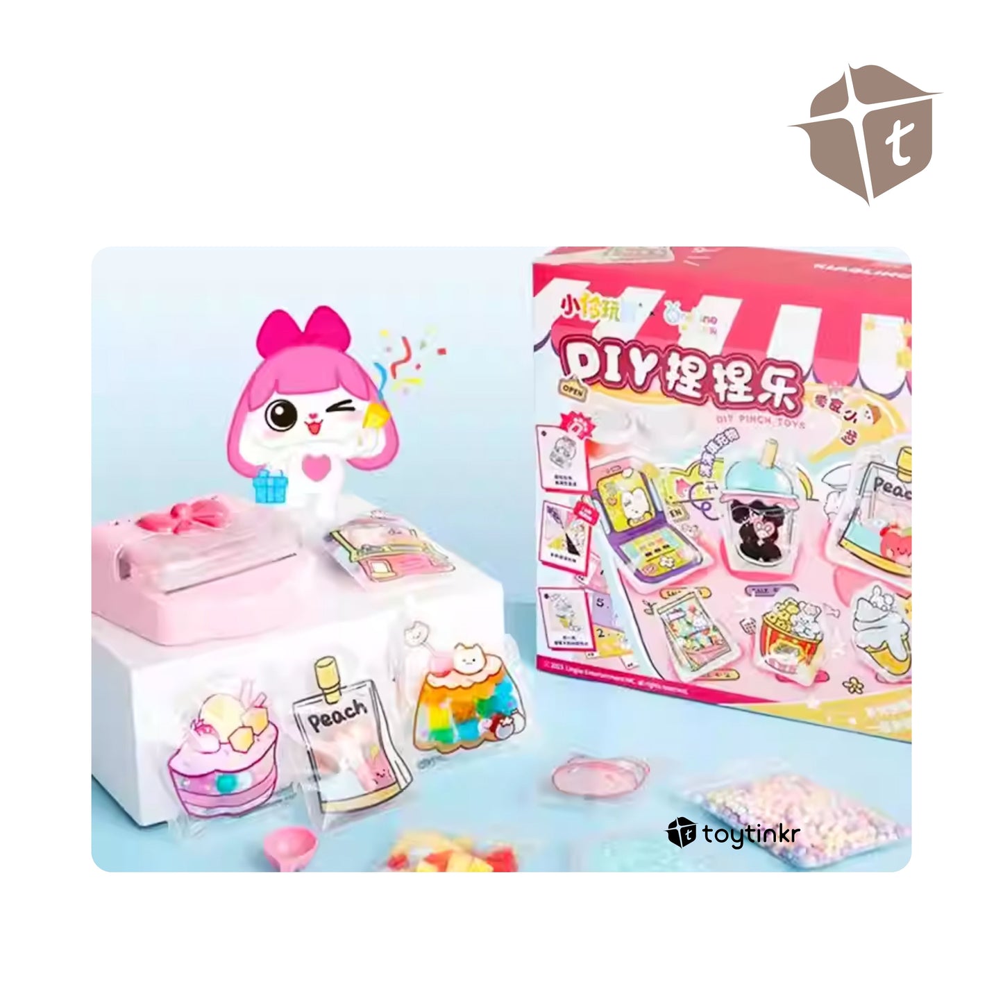 Kawaii Pinch Toy by Toytinkr