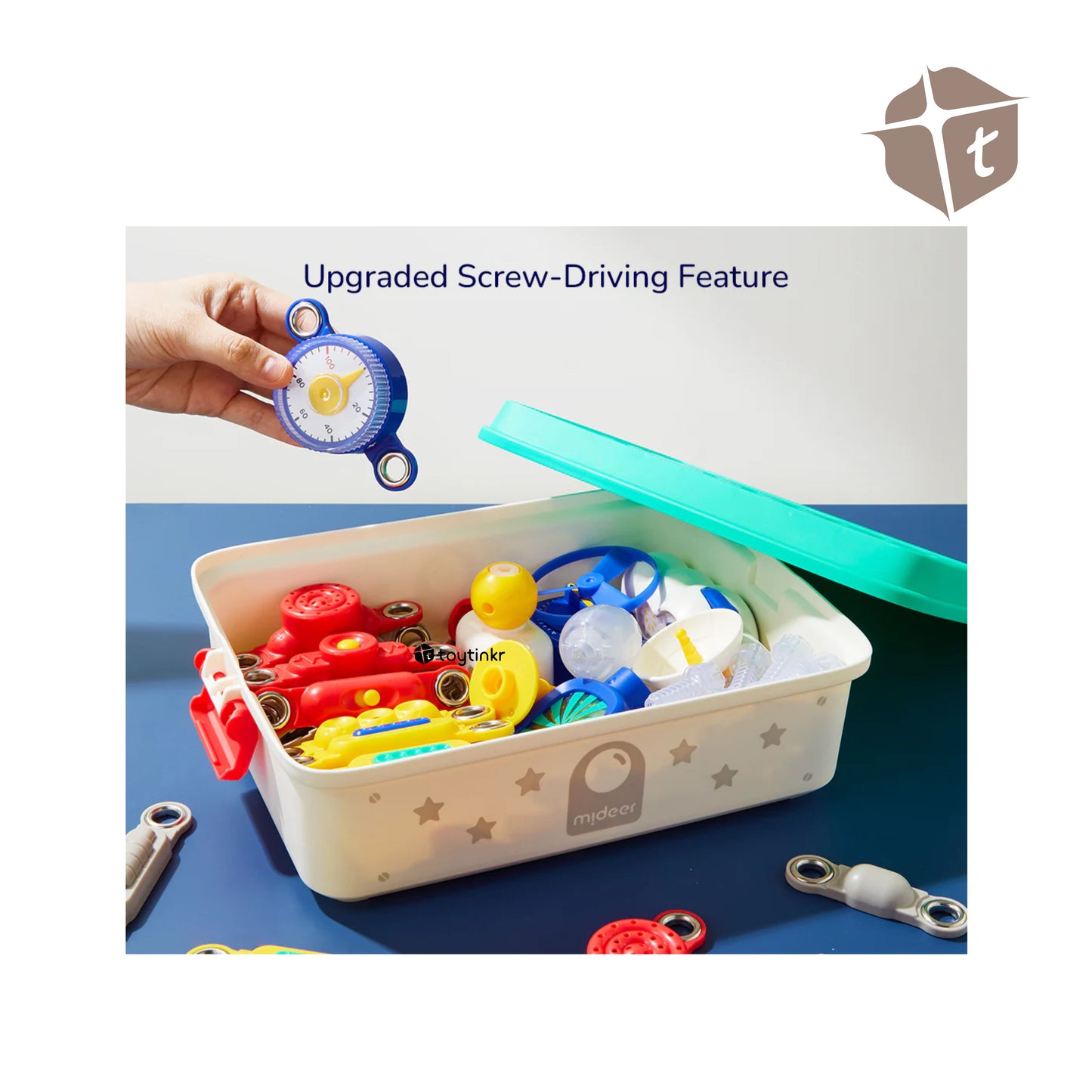 Mideer Little Electrical Engineer Set - Launch a Rocket by Toytinkr