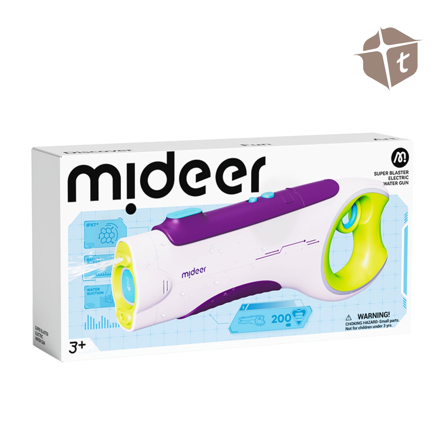 Mideer Electric Watergun - Purple (Ver.2) by Toytinkr