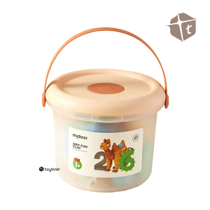 Mideer Air Fun Clay Set - 26pcs by Toytinkr