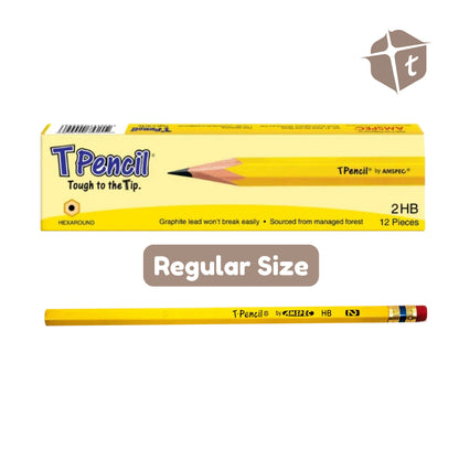 No.2 HB Pencils - Regular & Jumbo by Toytinkr