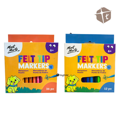 Mont Marte Felt Tip Markers by Toytinkr