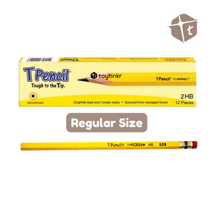 No.2 HB Pencils - Regular & Jumbo by Toytinkr