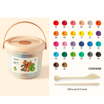 Mideer Air Fun Clay Set - 26pcs by Toytinkr