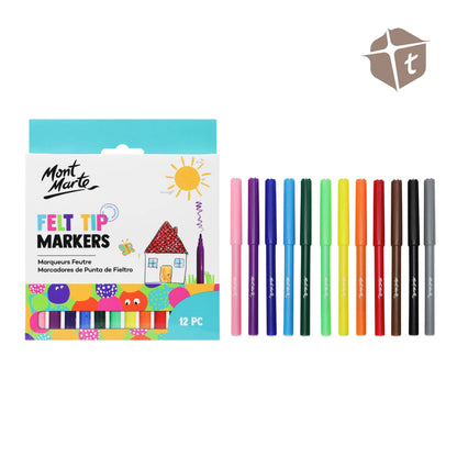 Mont Marte Felt Tip Markers by Toytinkr
