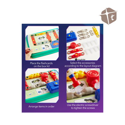 Mideer Little Electrical Engineer Set - Launch a Rocket by Toytinkr