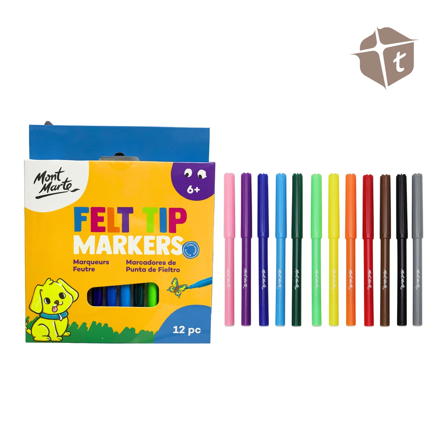 Mont Marte Felt Tip Markers by Toytinkr