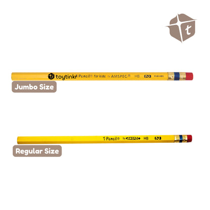 No.2 HB Pencils - Regular & Jumbo by Toytinkr