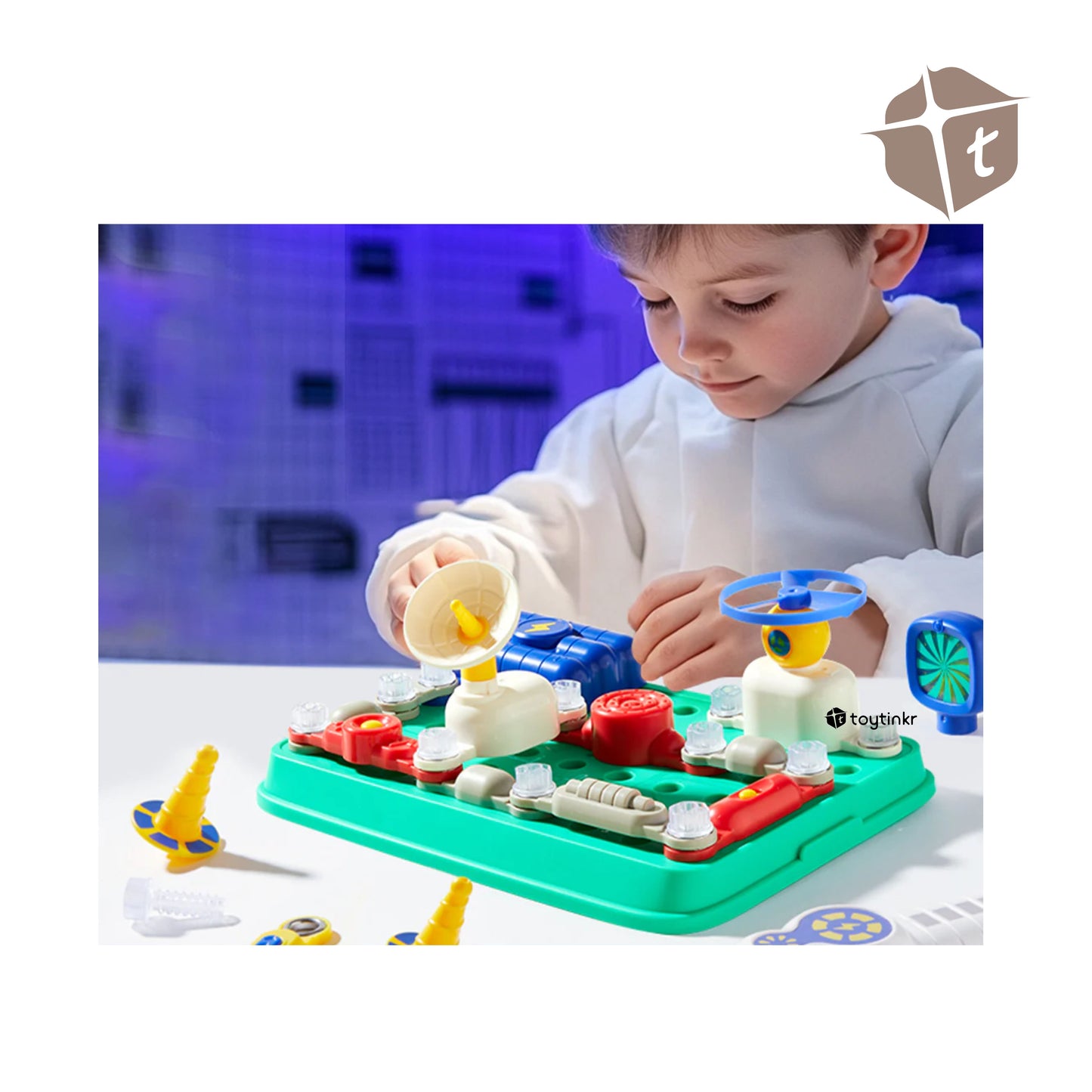 Mideer Little Electrical Engineer Set - Launch a Rocket by Toytinkr