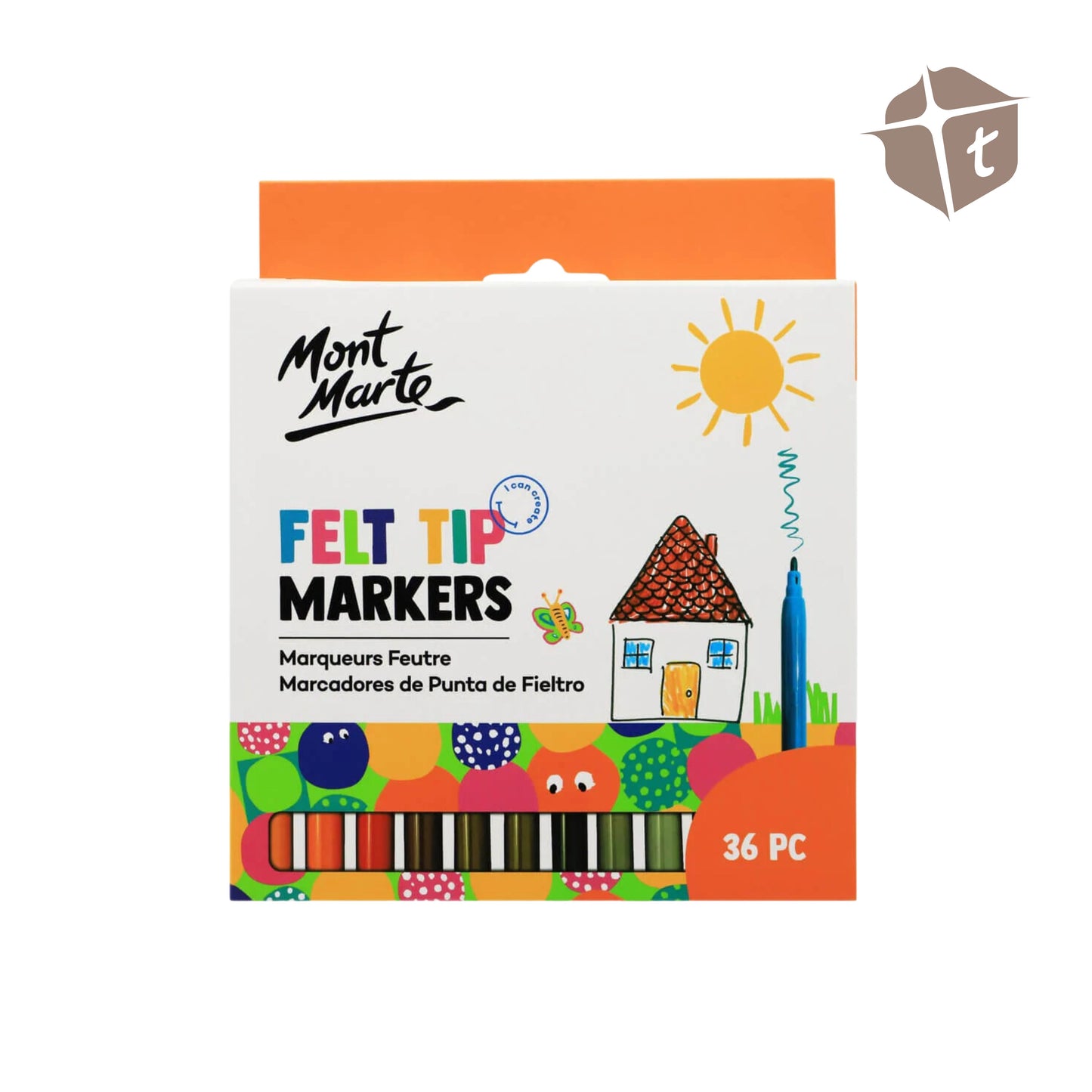Mont Marte Felt Tip Markers by Toytinkr