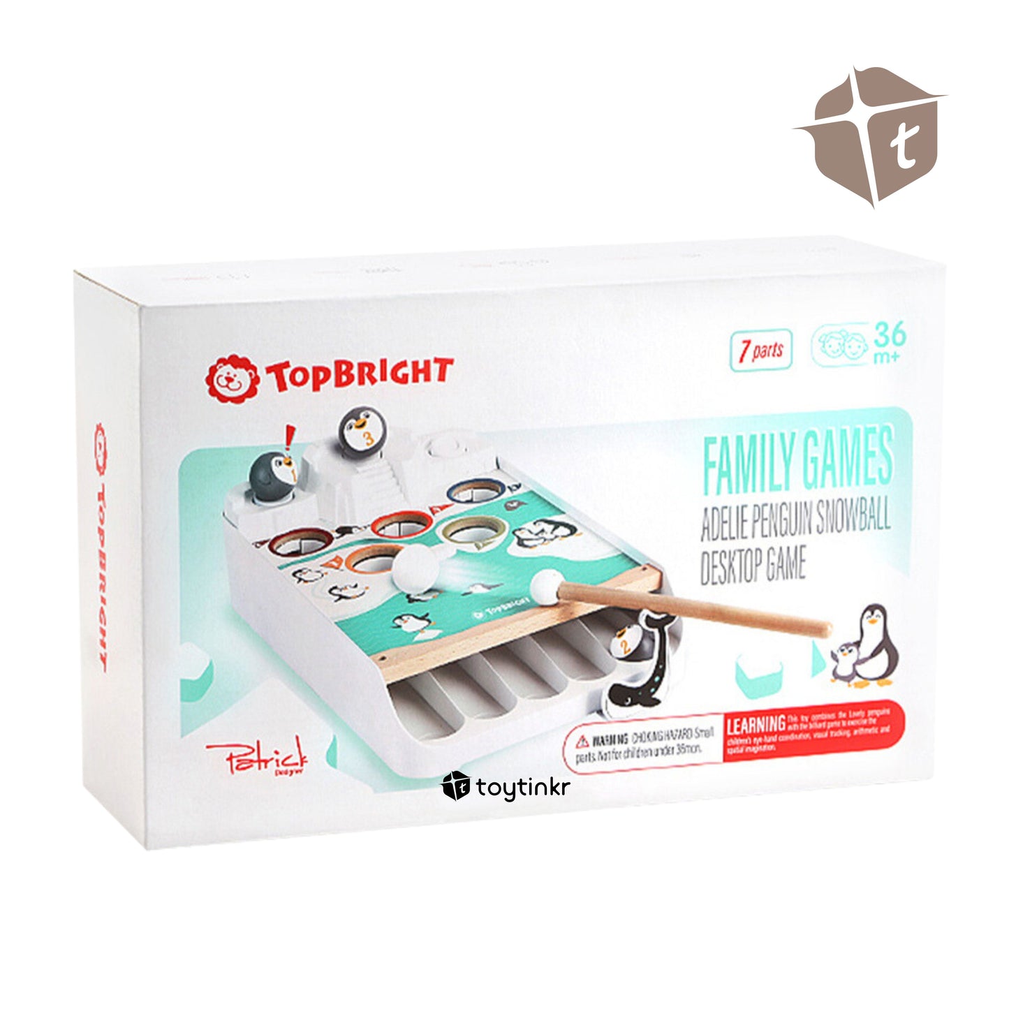 Top Bright Adelie Snowball Game by Toytinkr