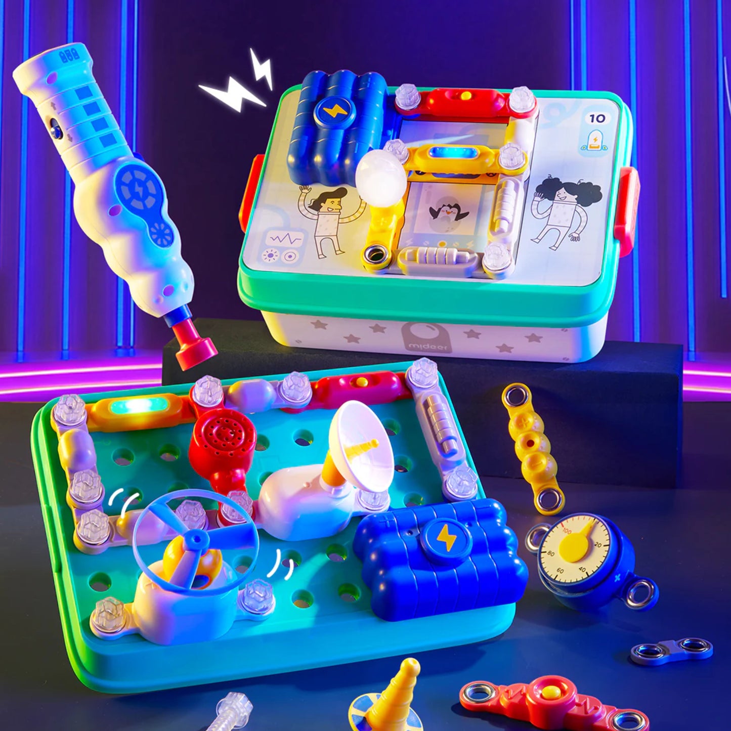 Mideer Little Electrical Engineer Set - Launch a Rocket by Toytinkr