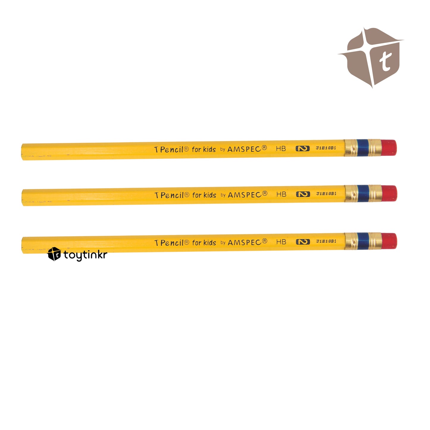 No.2 HB Pencils - Regular & Jumbo by Toytinkr