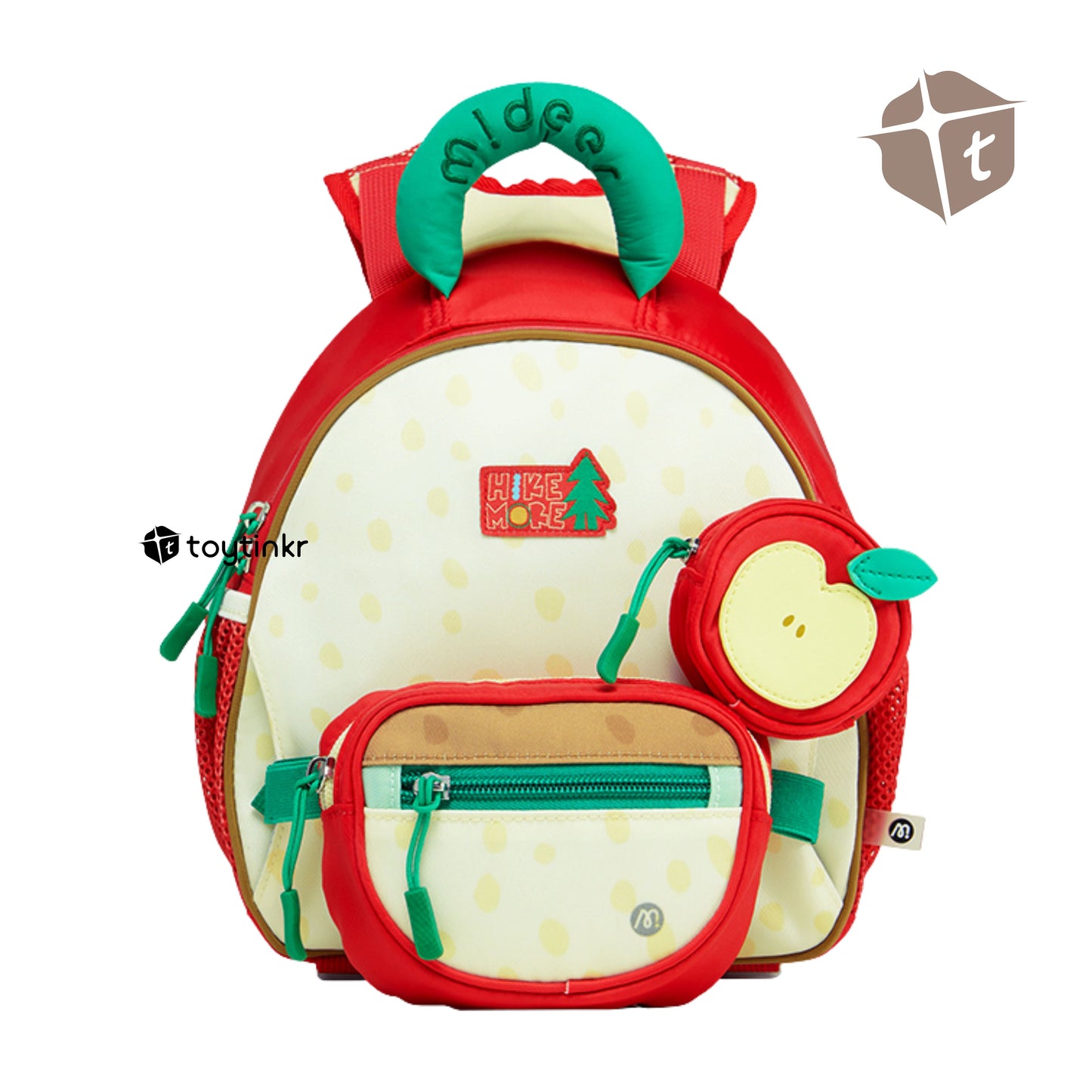 Mideer Outing Backpack - Red (Small) by Toytinkr