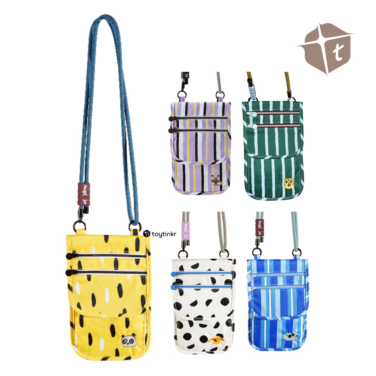 Hug Z Travel Daily Sling Bag by Toytinkr