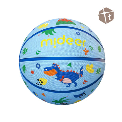 Mideer Kids Basketball Ball - Blue (Small) by Toytinkr