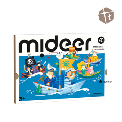 Mideer Papercraft Workshop - Boats by Toytinkr