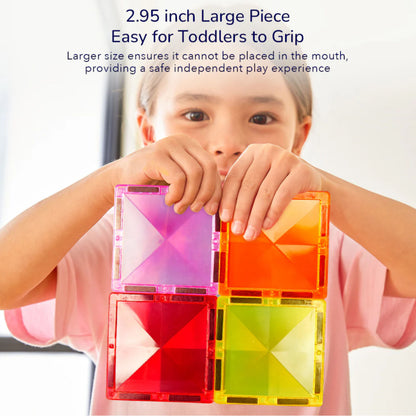 Mideer Colorful Magnetic Tiles - 60pcs by Toytinkr