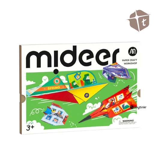 Mideer Papercraft Workshop - Air craft by Toytinkr