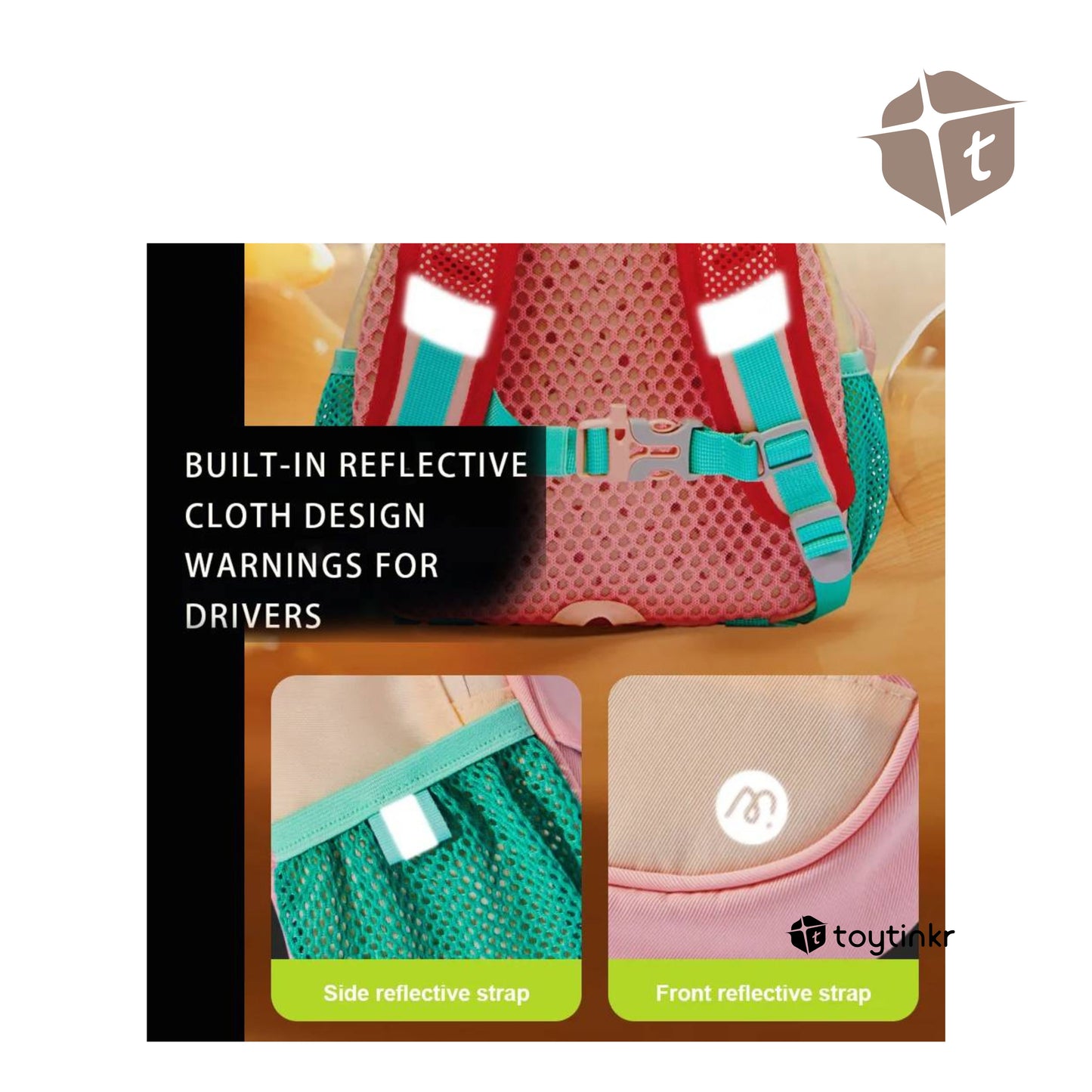 Mideer Outing Backpack  - Orange by Toytinkr