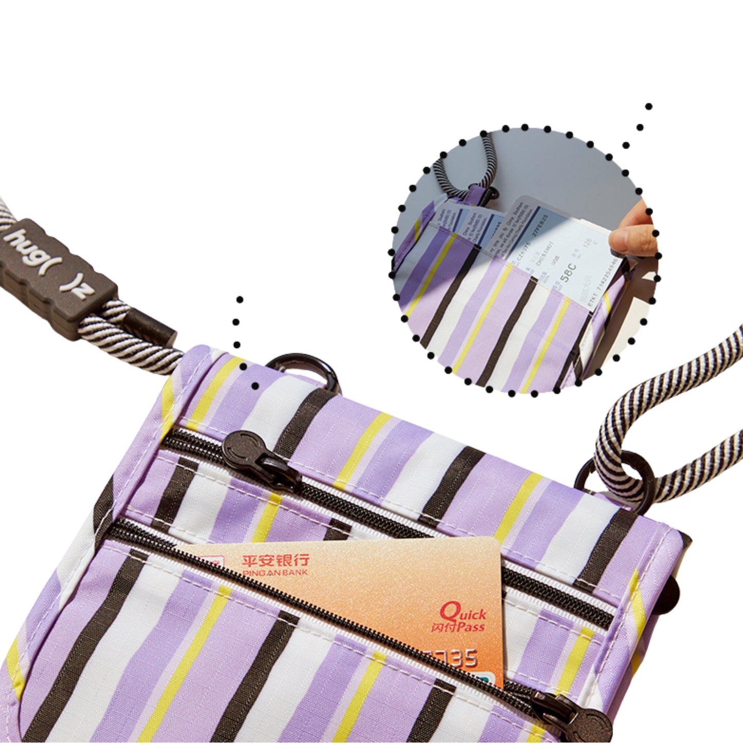Hug Z Travel Daily Sling Bag by Toytinkr