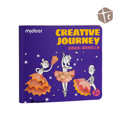 Mideer Coloring Book - Creative Journey by Toytinkr