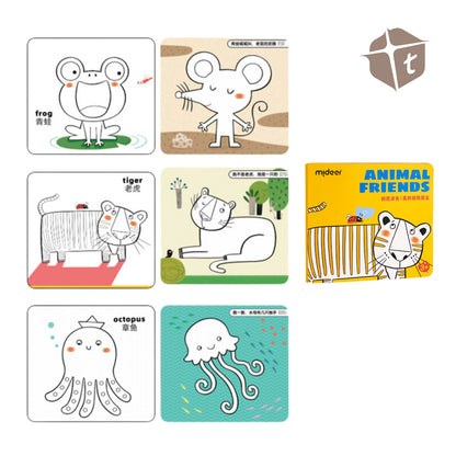 Mideer Coloring Book - Animals Friends by Toytinkr