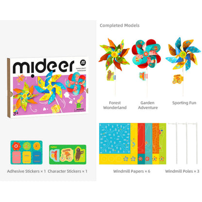 Mideer Papercraft Workshop - Windmill Kingdom by Toytinkr