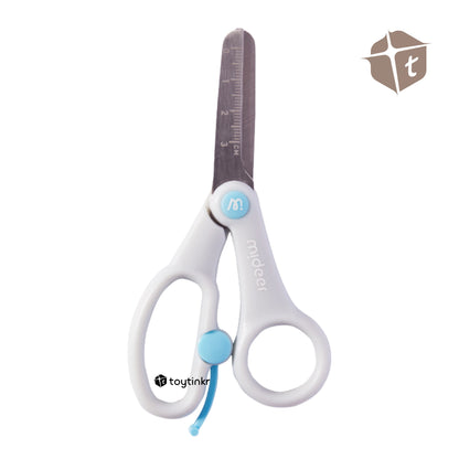 Mideer Kids Scissors - Light Blue by Toytinkr