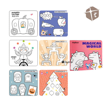 Mideer Coloring Book - Magical World by Toytinkr