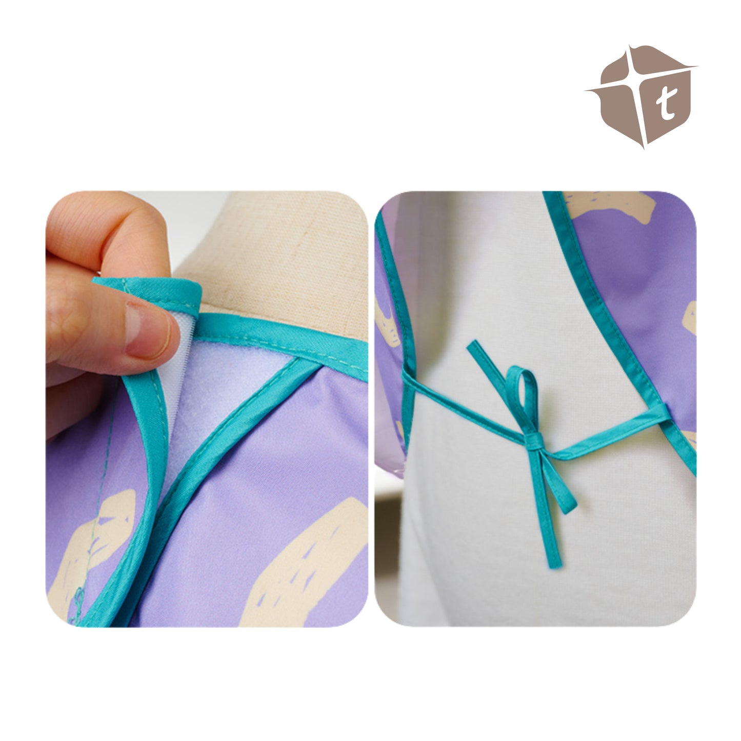 Mideer Waterproof Art Smock - Green by Toytinkr