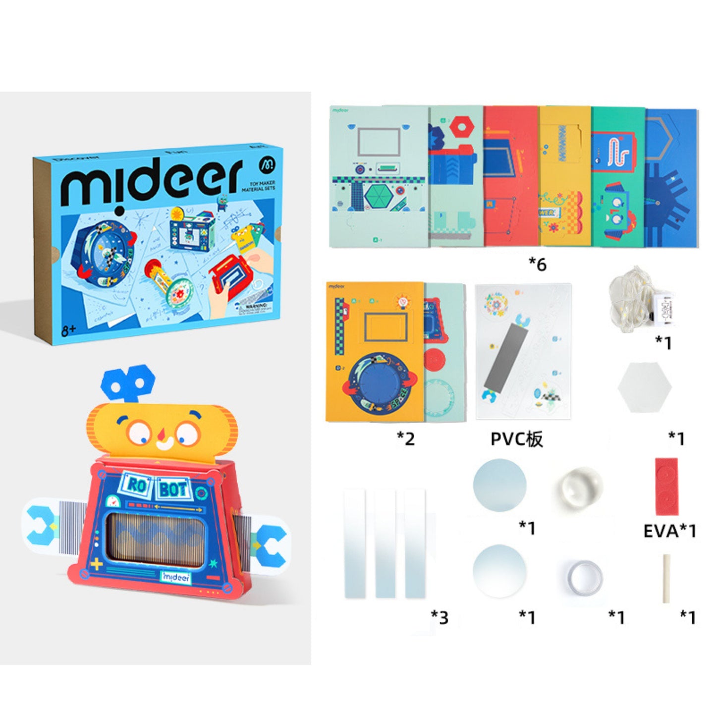 Mideer Toy Maker Material Set - Optical Set by Toytinkr