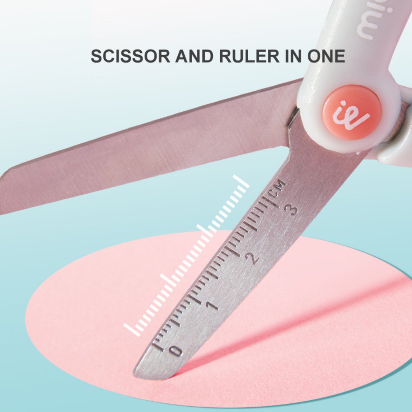 Mideer Kids Scissors - Light Blue by Toytinkr